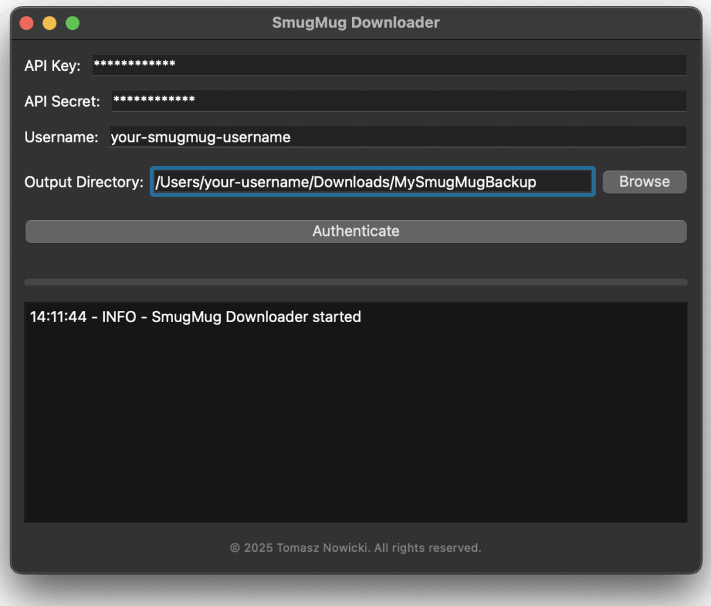 SmugMug Downloader - Securely download your content